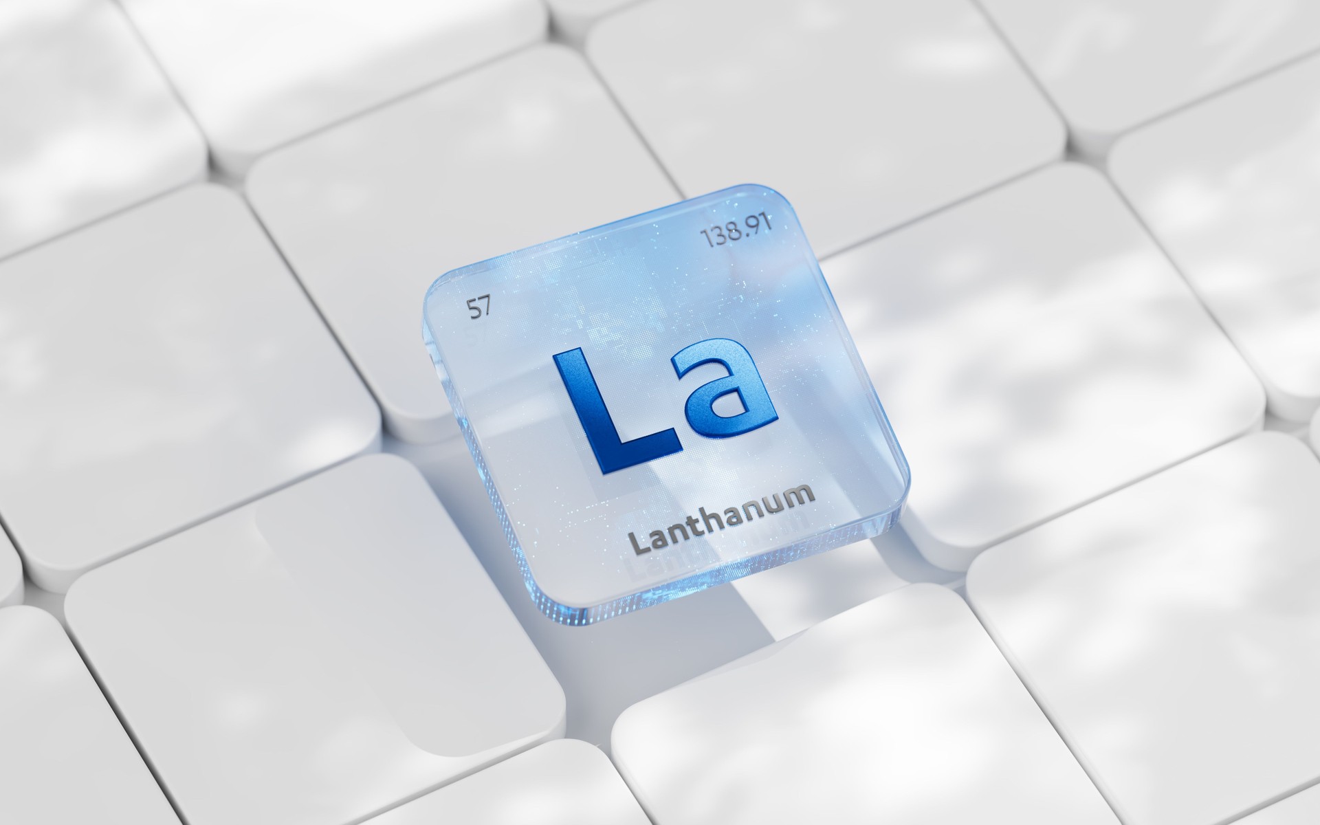 Lanthanum periodic table element, mining, science, nature, innovation, chemical elements used in physics and other sciences