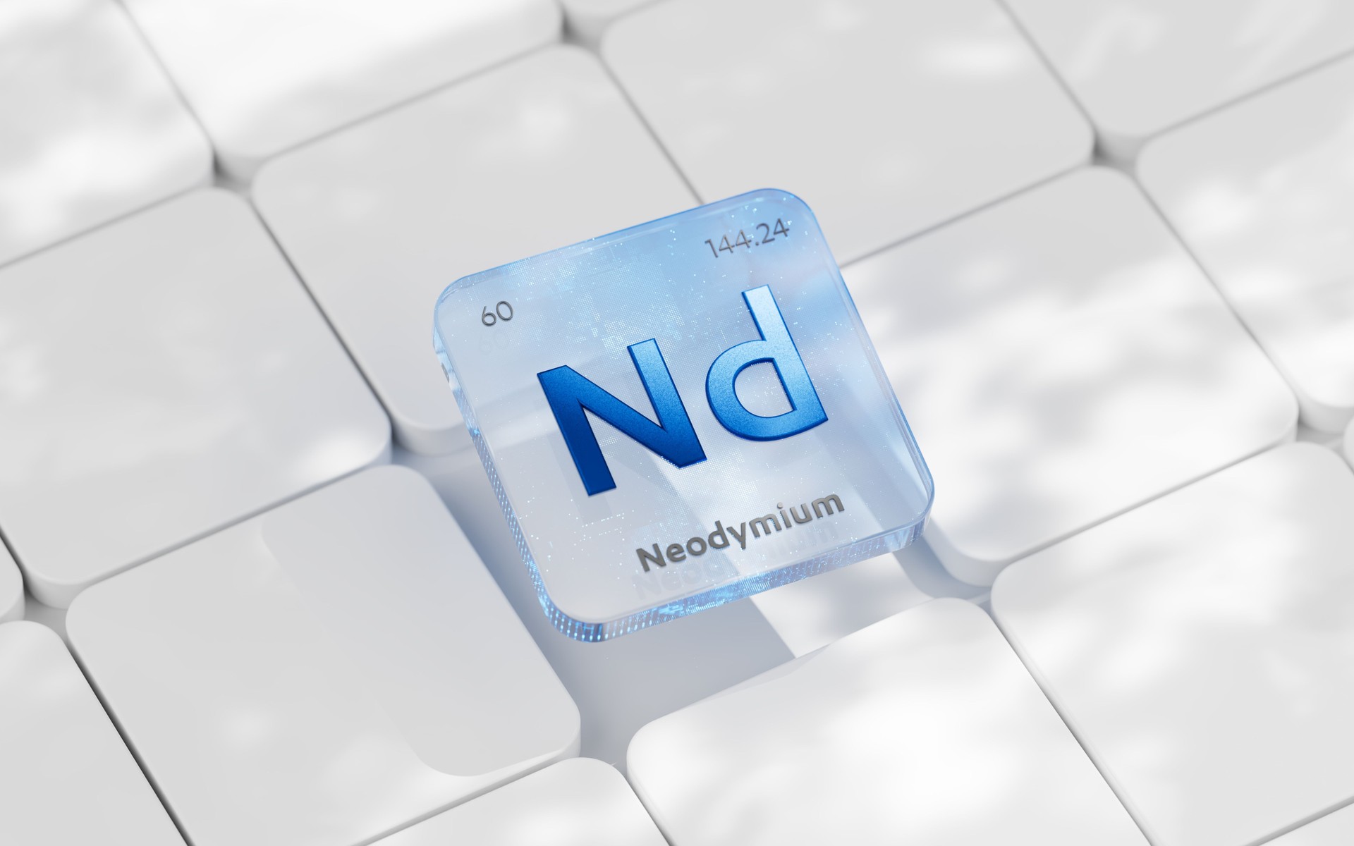 Neodymium periodic table element, mining, science, nature, innovation, chemical elements used in physics and other sciences