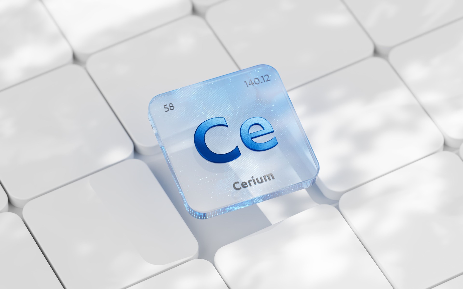 Cerium periodic table element, mining, science, nature, innovation, chemical elements used in physics and other sciences